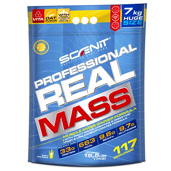 Scenit Nutrition Ganadores de peso Professional Real Mass gainer 7 kg cioccolato