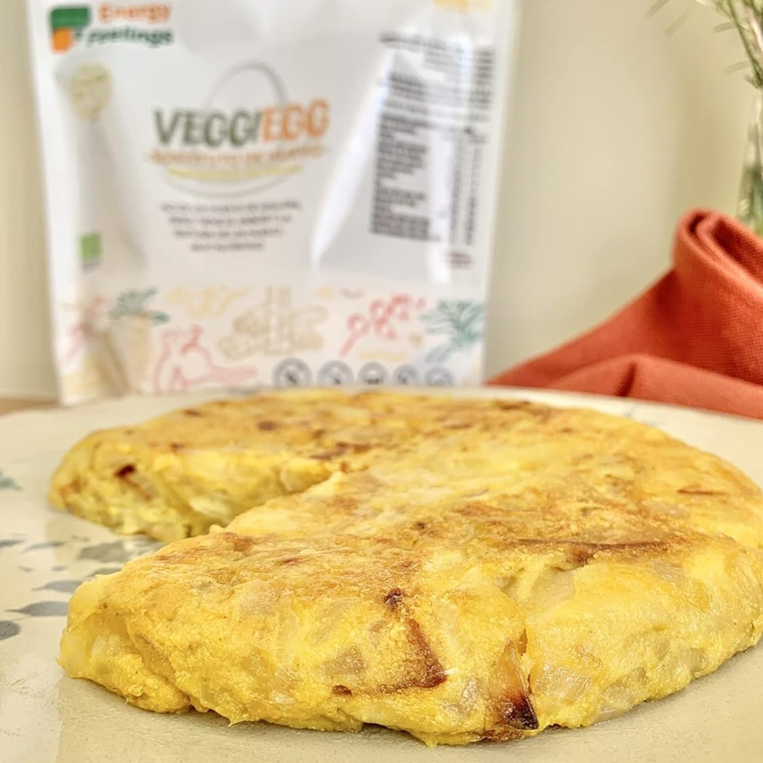 Energy Feelings Menú Veggie & Proteína Texturizada Veggiegg Bio sostituto uovo 360 g senza glutine