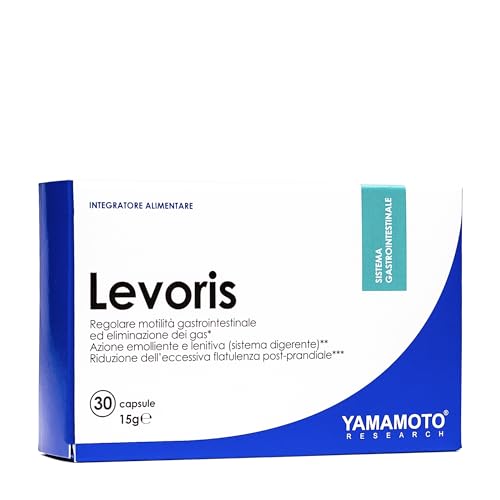 YAMAMOTO Salute Gastrointestinale Levoris capsule 30 capsule carbone attivo