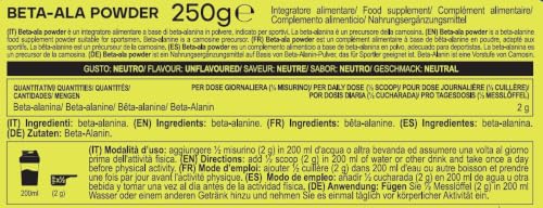 Yamamoto Aminoacidi e BCAAs BetaALA POWDER polvere 250 g neutra