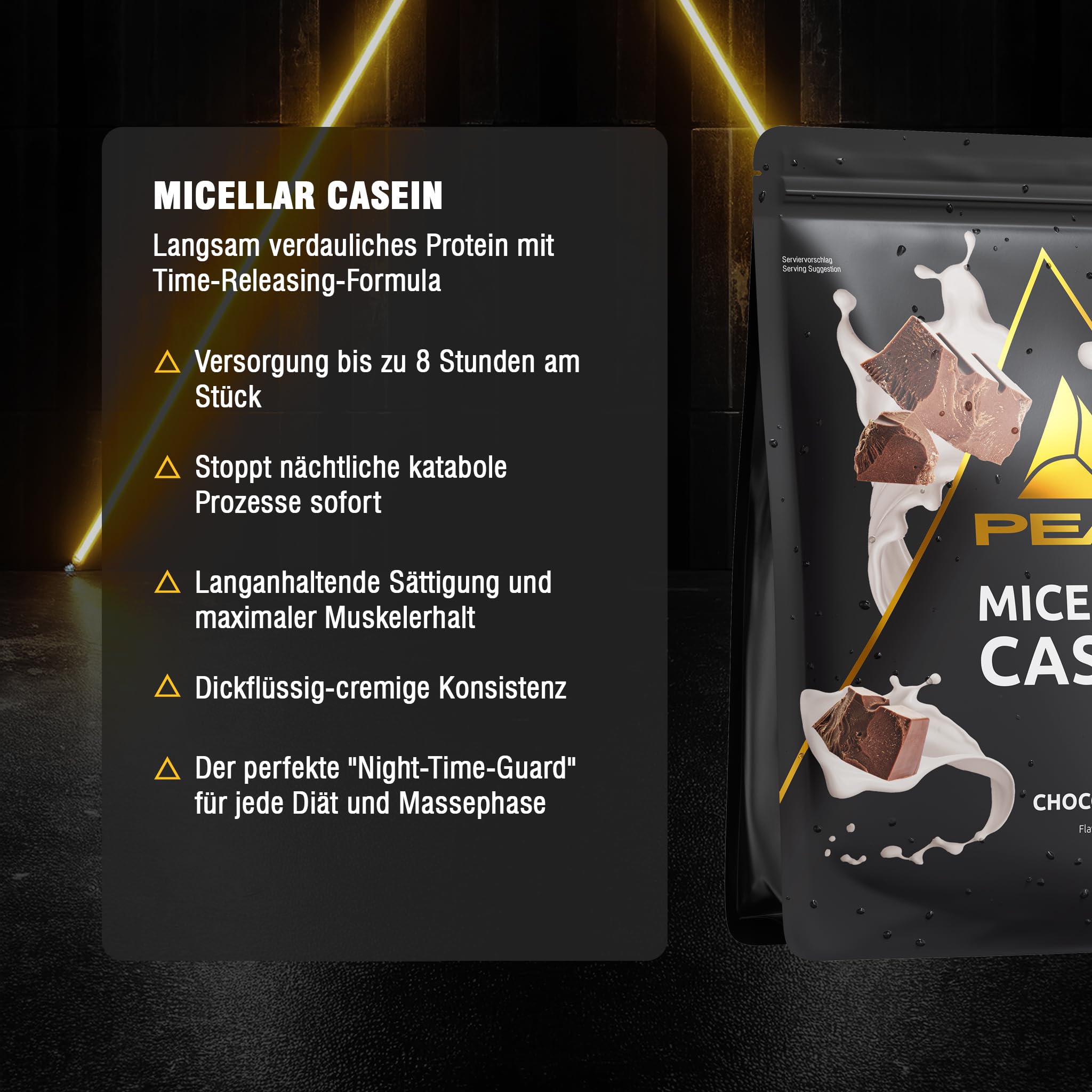 Green Peak Micellar Casein proteine 900 g vaniglia con lattasi
