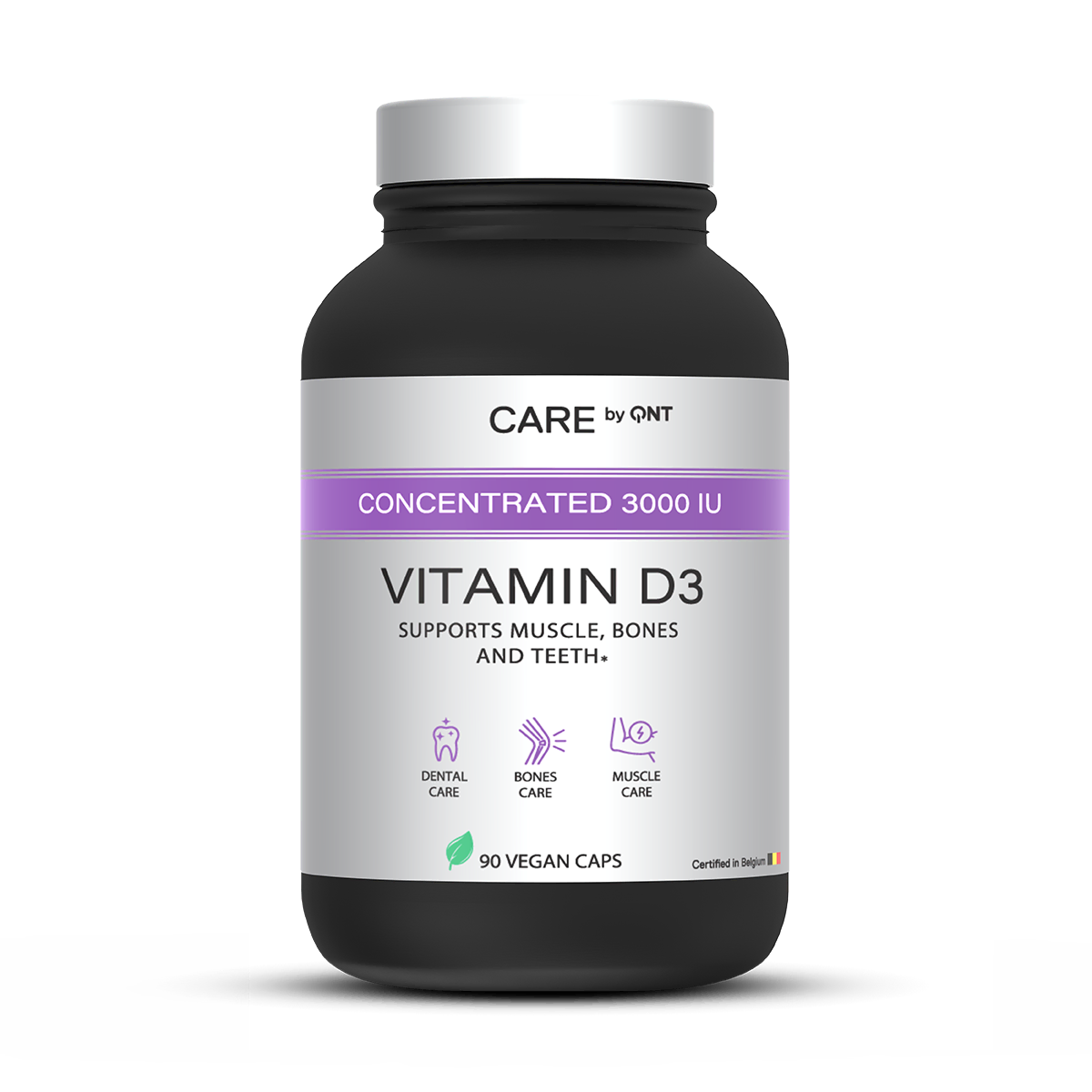 QNT Vitamins & Minerals Vitamin D3 3000 IU capsule 90 vegane