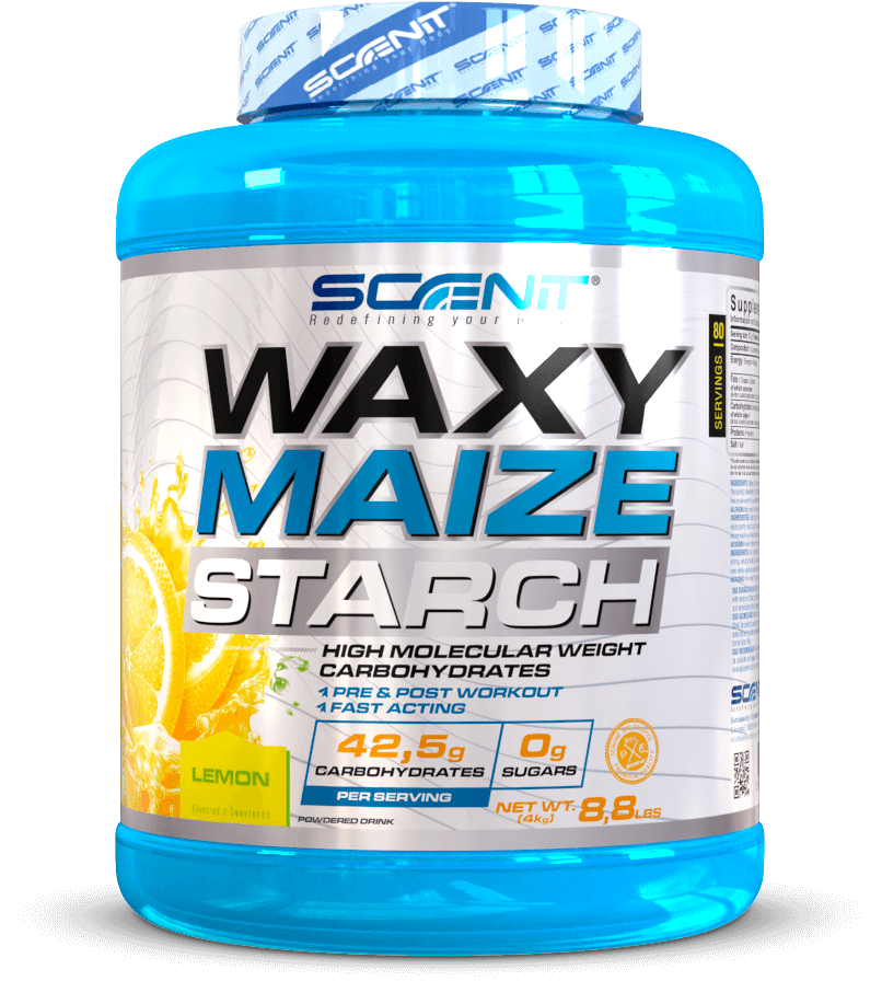 Scenit Nutrition Waxy Maize STARCH carboidrati 4 kg Limone senza zuccheri