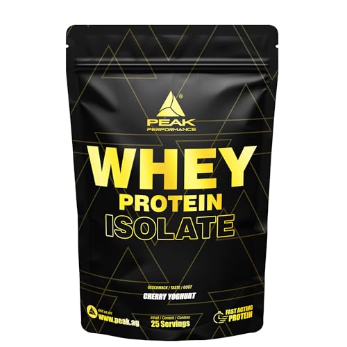 Green Peak Proteins PEAK Whey Protein Isolate proteine 750 g yogurt alla ciliegia