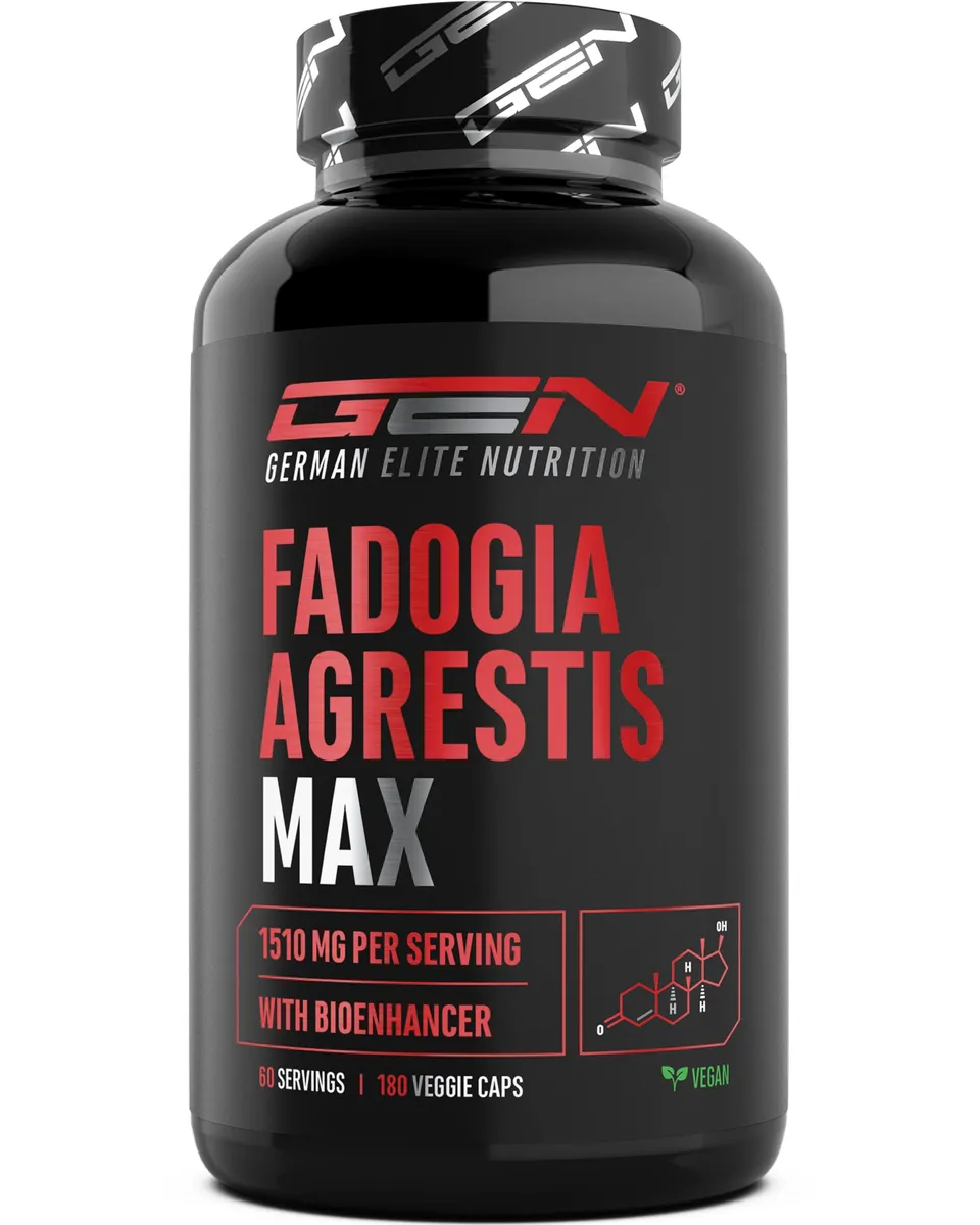 Elite Testo & Vitality Botanicals Fadogia Agrestis Max capsule vegane 180