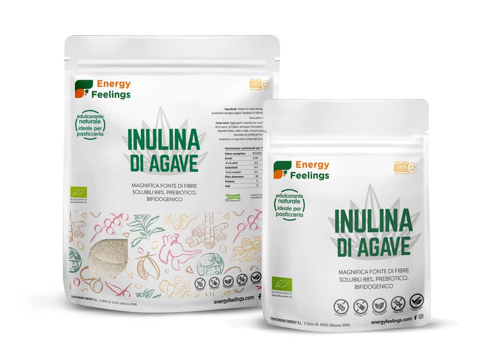 Energy Feelings Dolcificanti naturali F Energy Feelings inulina in polvere BIO 200 g prebiotica