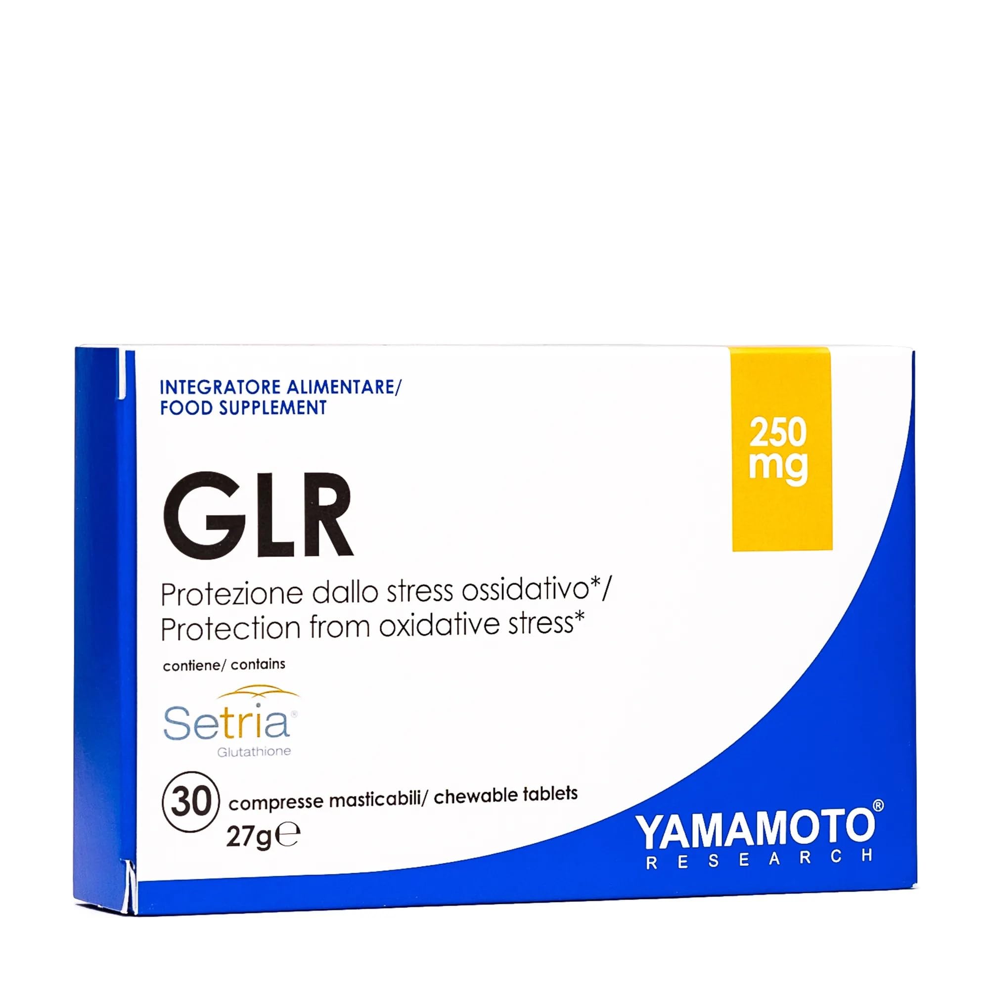 YAMAMOTO Antiossidanti GLR Setria Sublinguale compresse glutatione 30 vegane