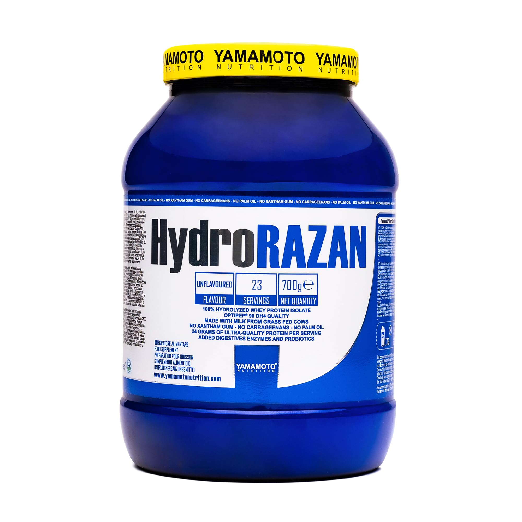 YAMAMOTO Proteine Hydro RAZAN® new formula proteine idrolizzate Cioccolato 2000 g Optipep 90