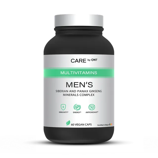 QNT Vitamins & Minerals Multivitamin men's multivitaminico 60 capsule vegane