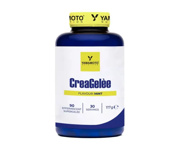 Yamamoto Creatina CreaGelèe creatina monoidrato 90 supergelèe menta effervescente