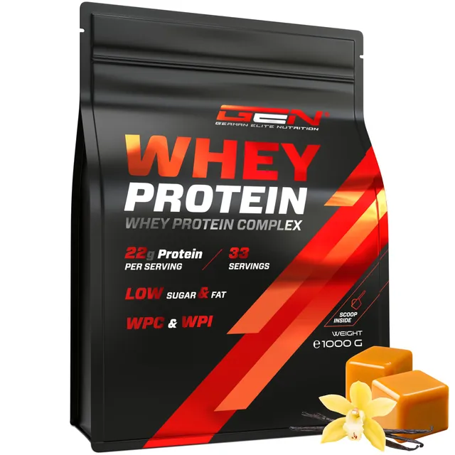 Elite Whey Protein Whey Proteine Complesso 1000 g vaniglia toffee isolato