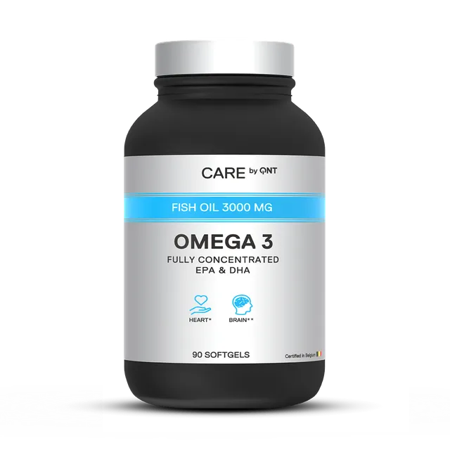 QNT Vitamins & Minerals OMEGA-3 3000 mg capsule 90 softgel