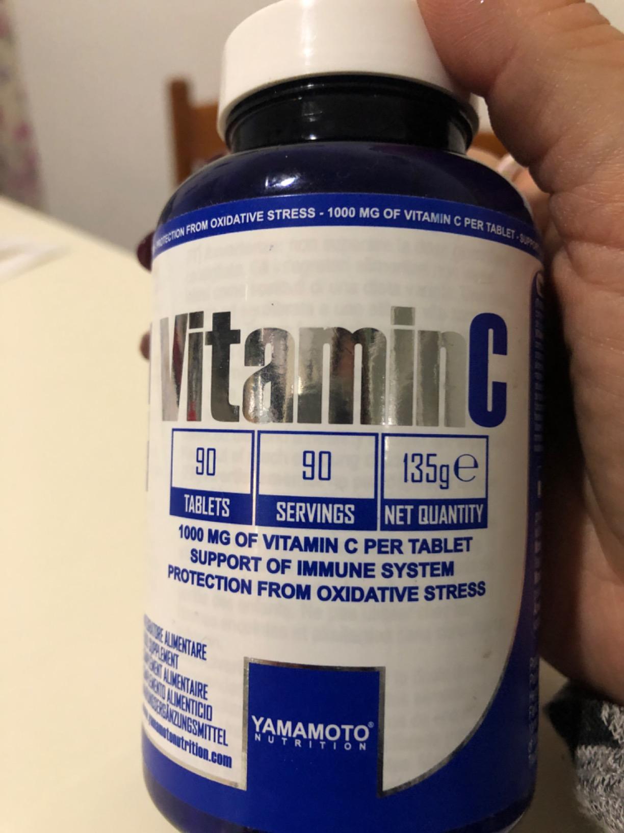 YAMAMOTO Vitamine e Minerali Vitamin C 1000mg integratore vitamina C 90 compresse