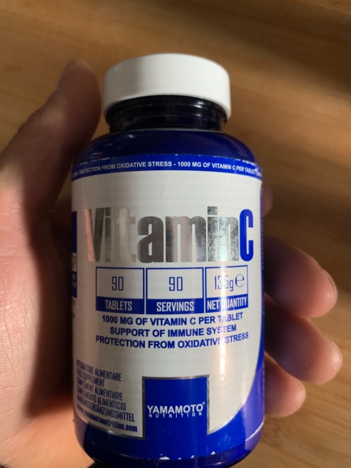 YAMAMOTO Vitamine e Minerali Vitamin C 1000mg integratore vitamina C 90 compresse