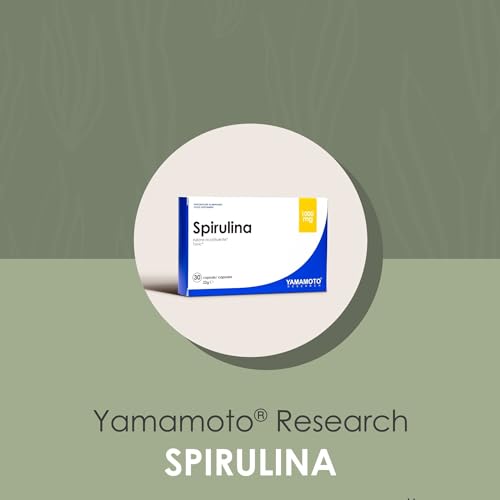 Yamamoto Antiossidanti Spirulina 1000mg integratore 30 capsule antiossidante