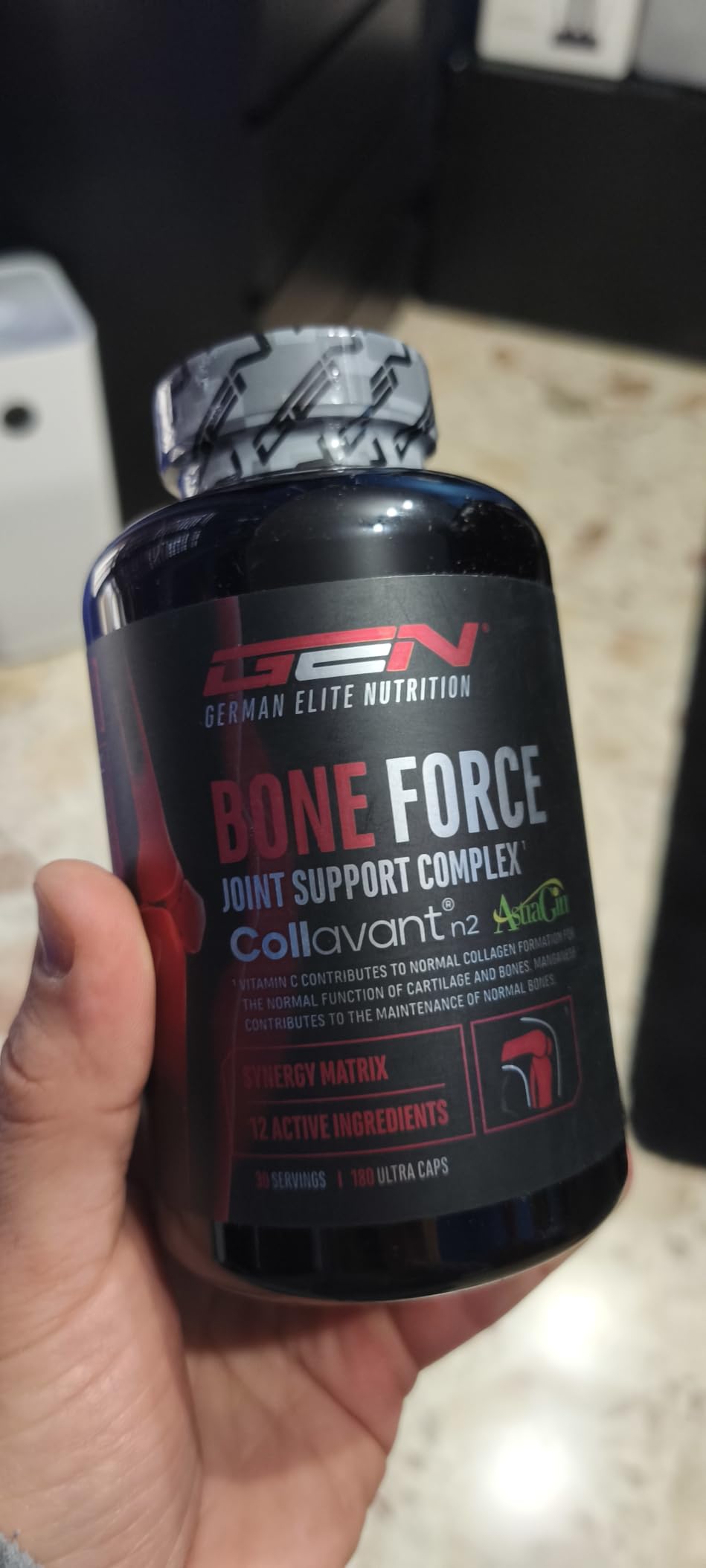 Elite Organ, Joint & Health Support Bone Force complesso articolare 180 capsule senza glutine