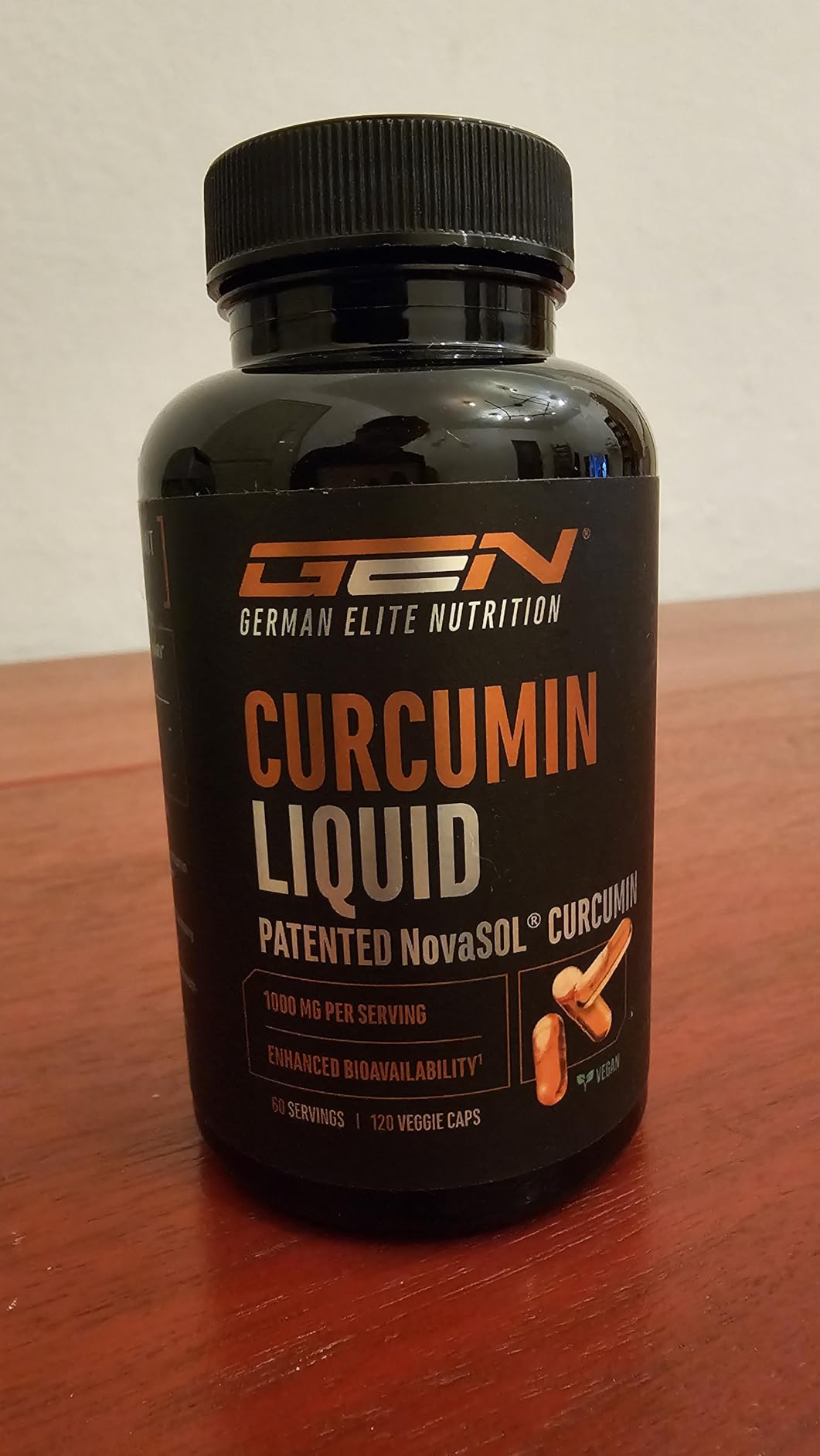 Elite Organ, Joint & Health Support Curcuma NovaSol® capsule liquide 120 vegane