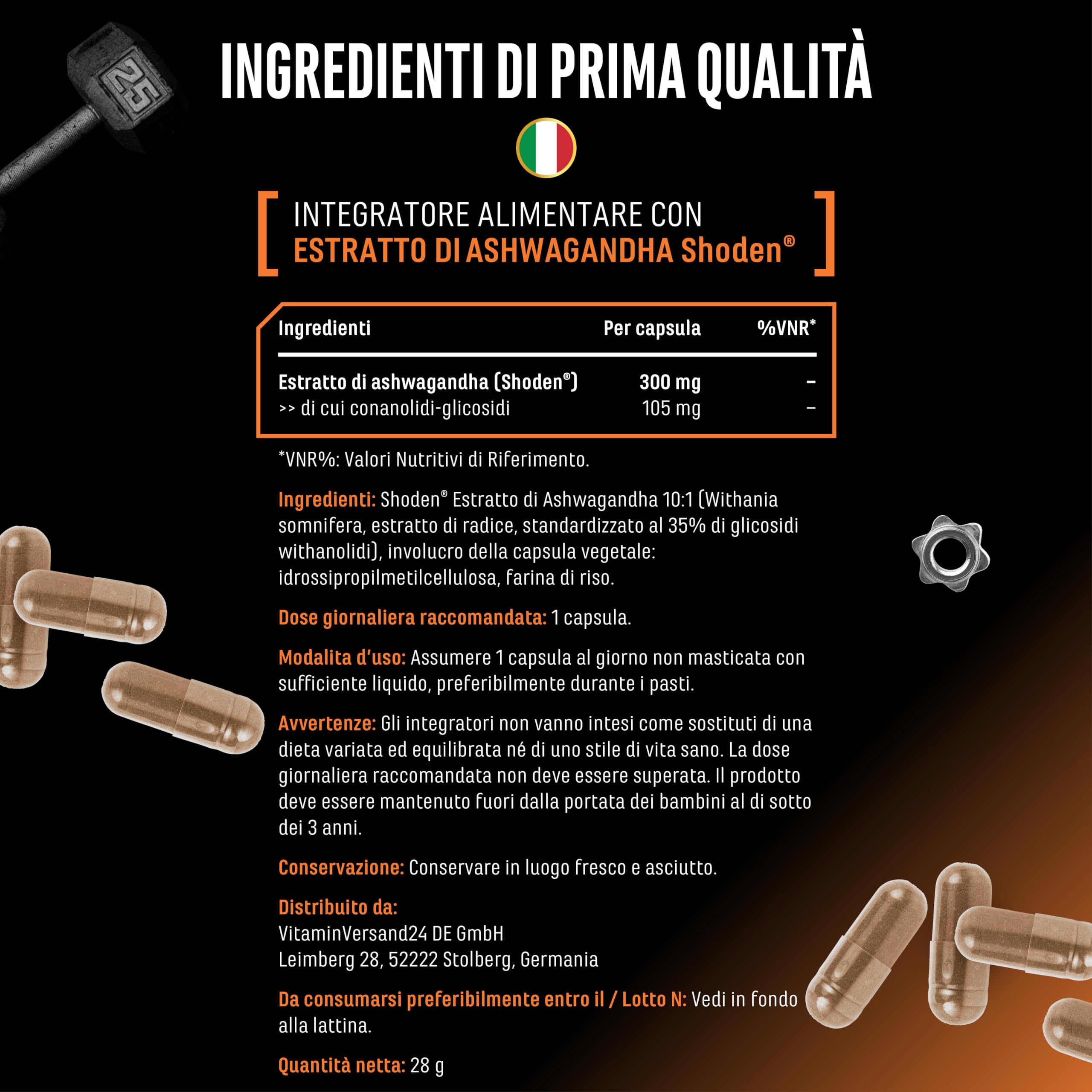 Elite Adaptogens, Sleep & Mind Ashwagandha Shoden® capsule 60 vegane