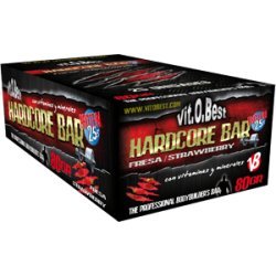 Vitobest Bars HARDCORE BAR barretta vaniglia 80 g 22 pezzi mousse al cioccolato