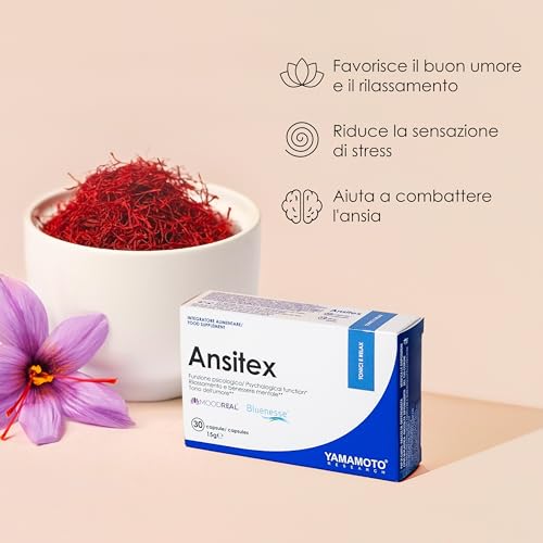 YAMAMOTO Ansitex capsule 30 pezzi melissa e zafferano