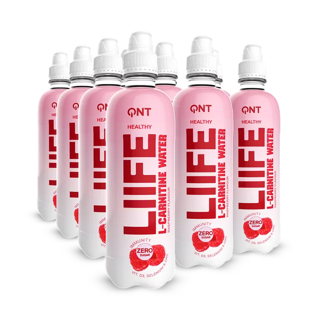 QNT L-Carnitine L-Carnitine Water bevanda 12 x 500 ml lime con vitamina D3