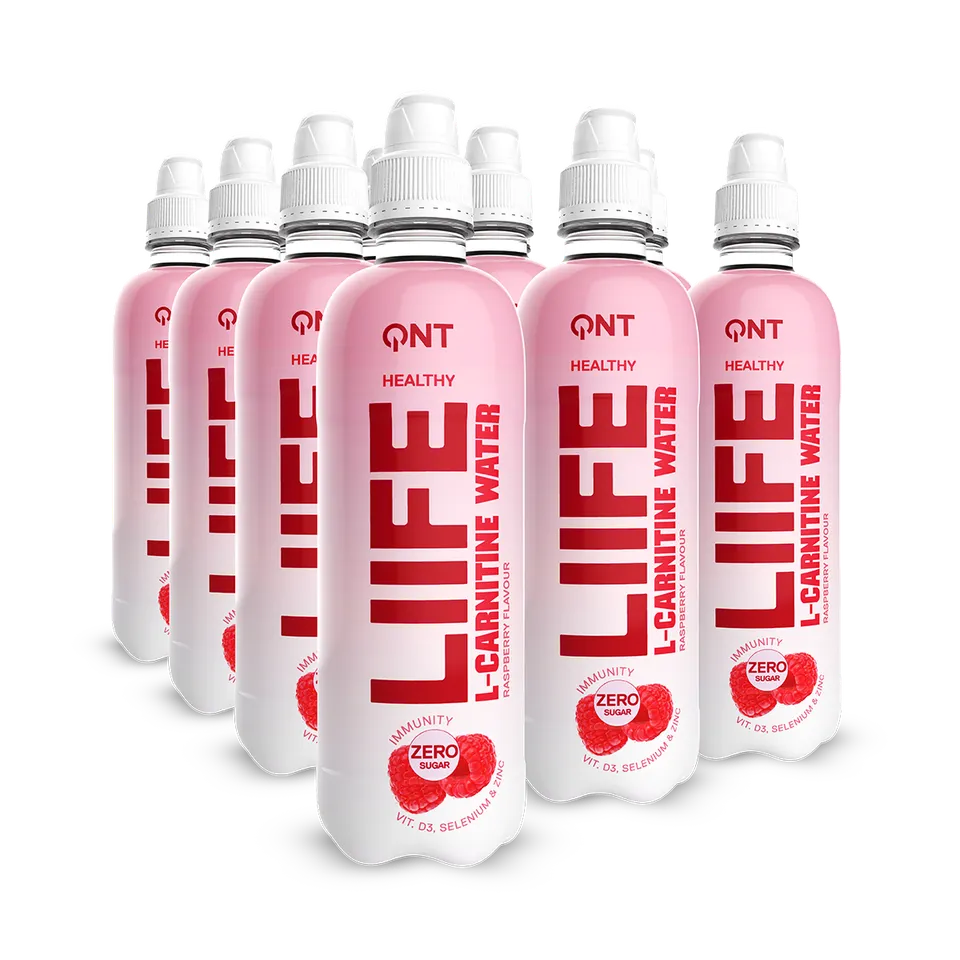 QNT L-Carnitine L-Carnitine Water bevanda 12 x 500 ml lime con vitamina D3