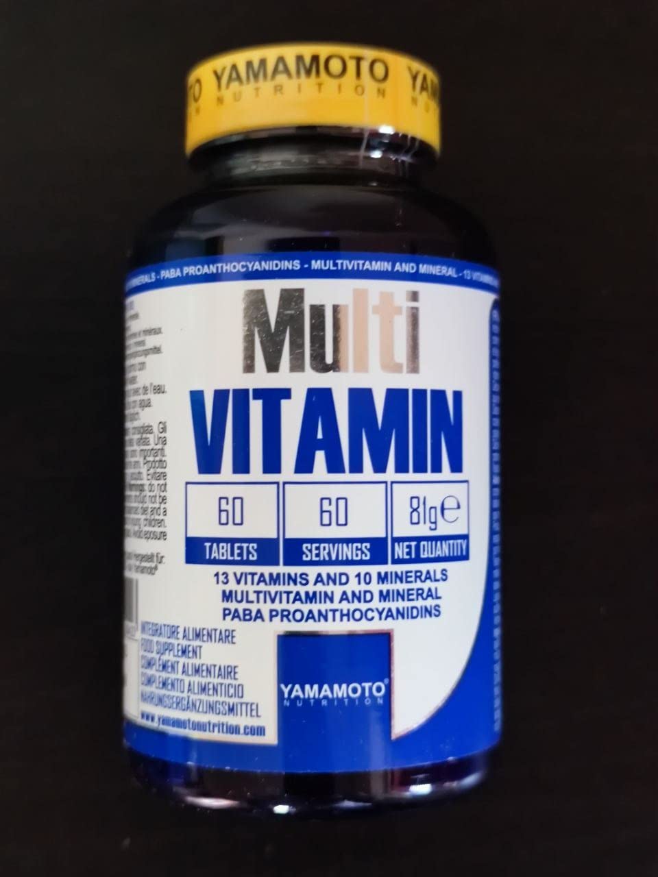 YAMAMOTO Vitamine e Minerali Multi VITAMIN multivitaminico 60 compresse