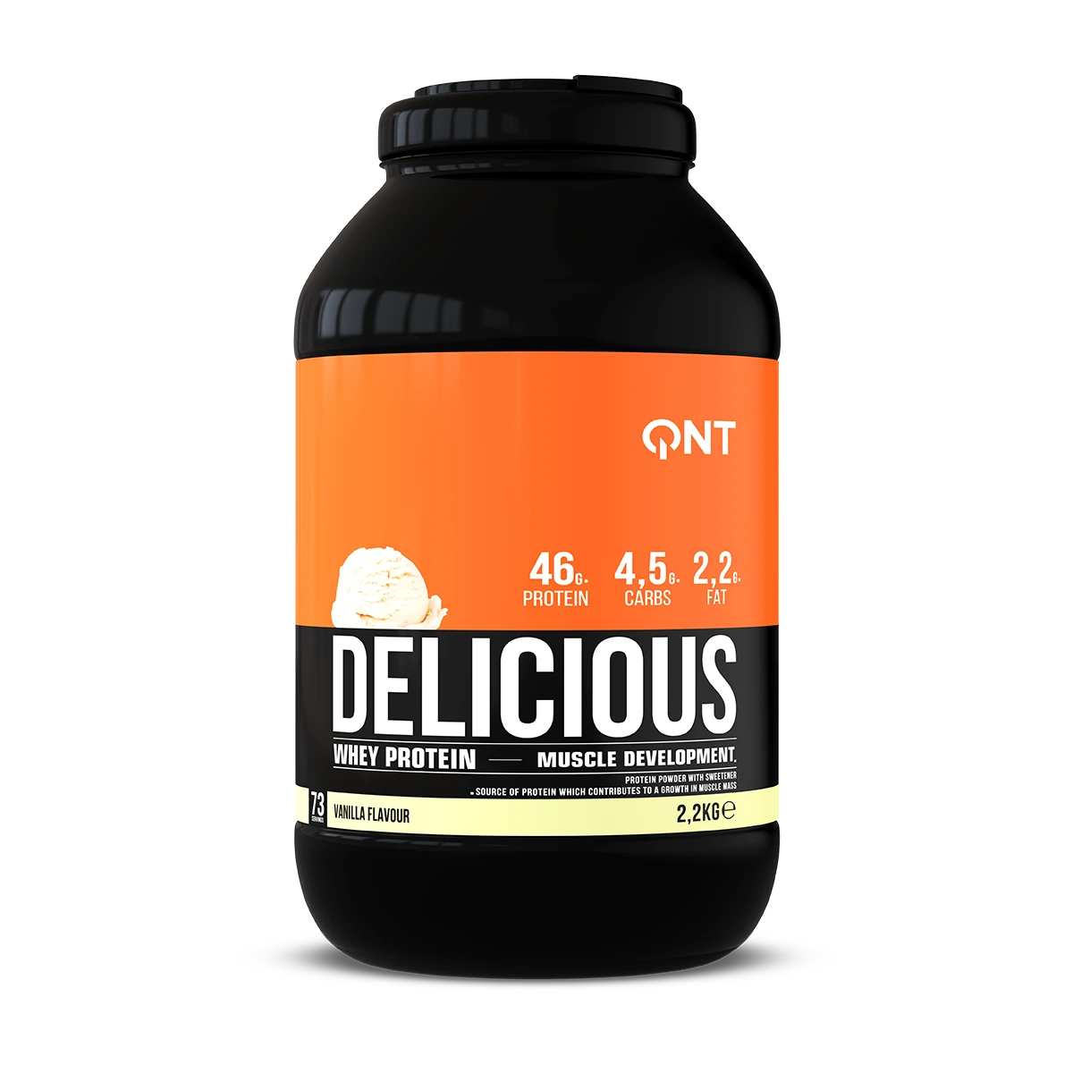 QNT Protein Delicious Whey Protein proteine Belgian Chocolate 908 g