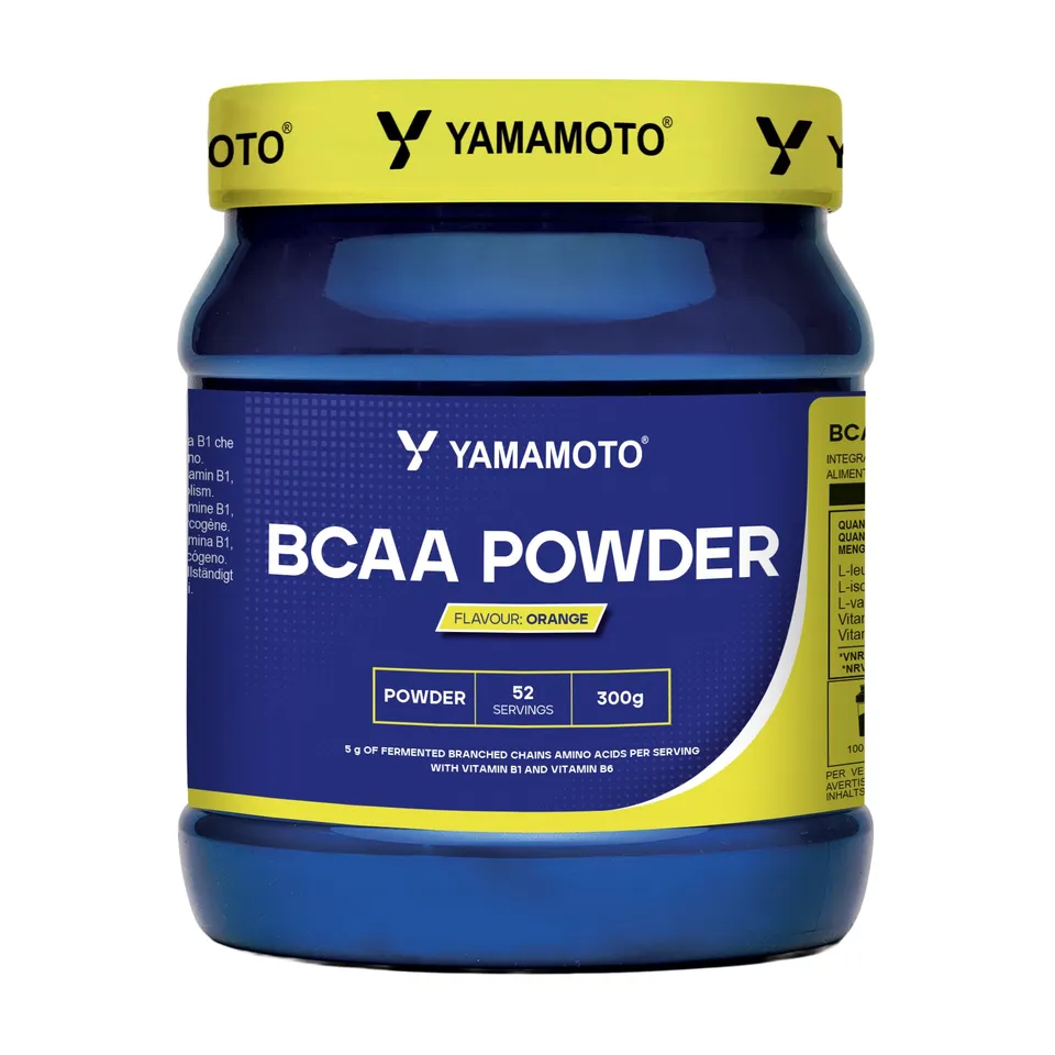 YAMAMOTO Aminoacidi e BCAAs BCAA 2:1:1 BCAA powder arancia 300 g vegetale