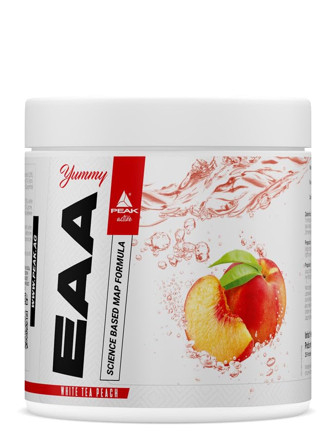 Green Peak Amino acids PEAK Yummy EAA aminoacidi in polvere 400 g amarena