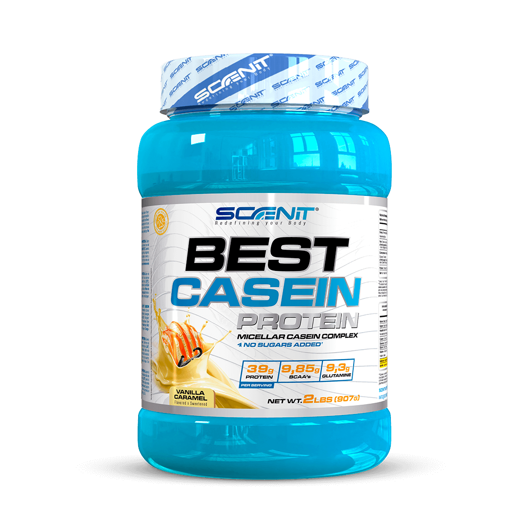 Scenit Nutrition Proteínas Best Casein Protein caseina 908 g vaniglia caramello