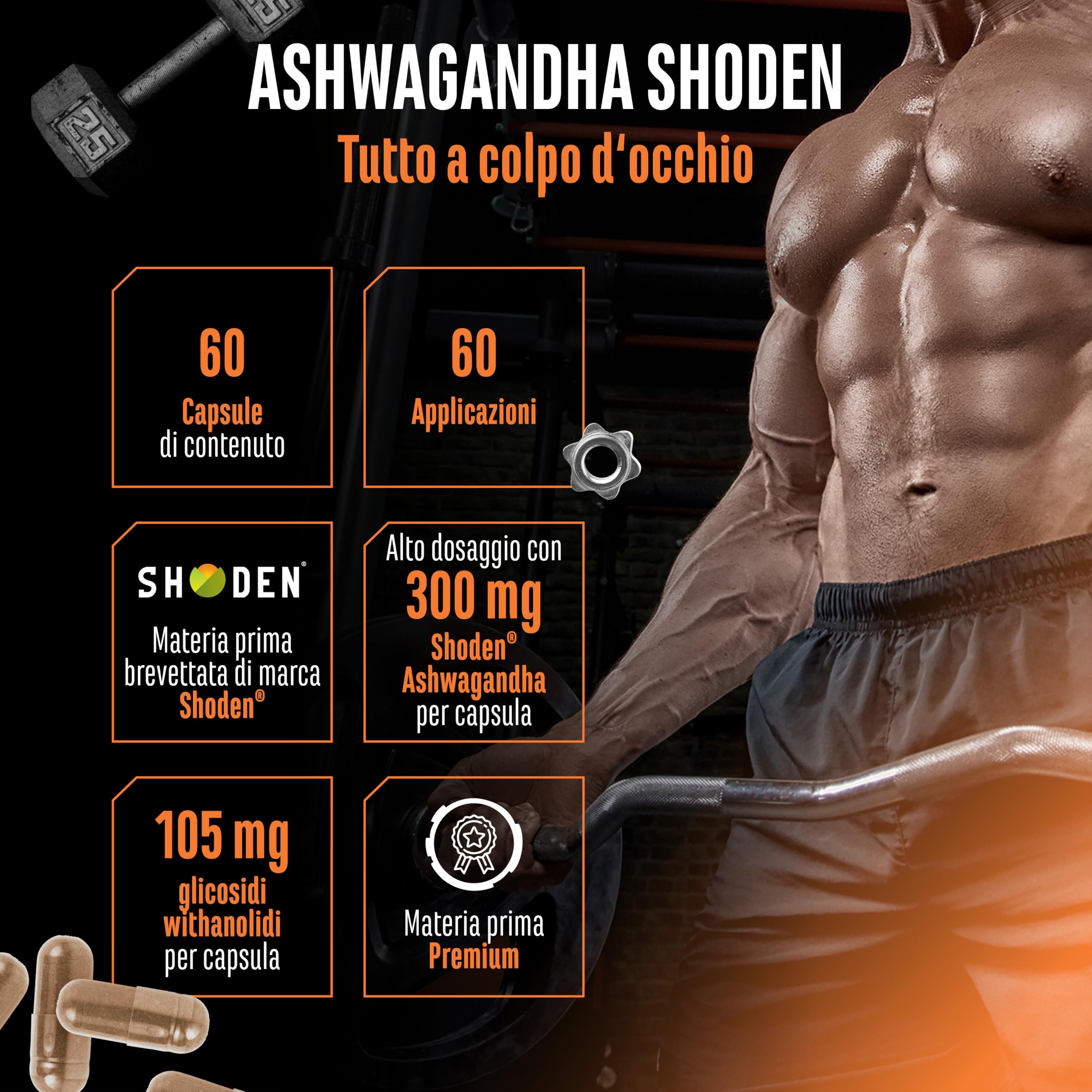 Elite Adaptogens, Sleep & Mind Ashwagandha Shoden® capsule 60 vegane