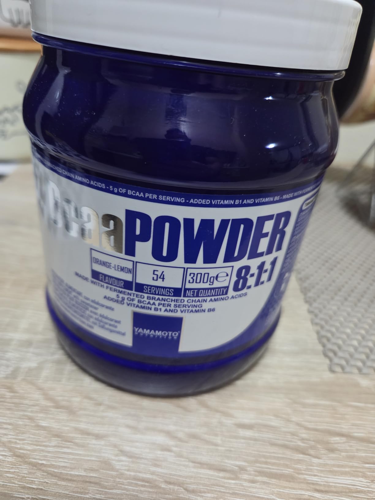 YAMAMOTO Aminoacidi e BCAAs BCAA Powder 8:1:1 polvere 300 g arancia limone