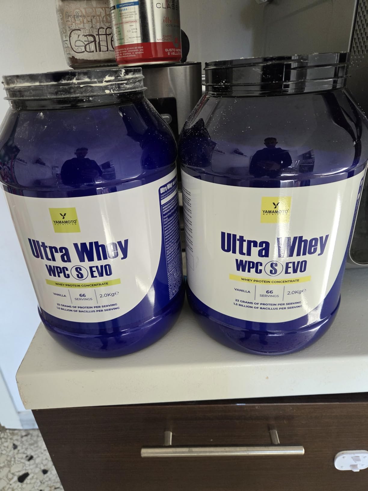 YAMAMOTO Proteine Ultra Whey WPC S EVO proteine vaniglia 1800 g