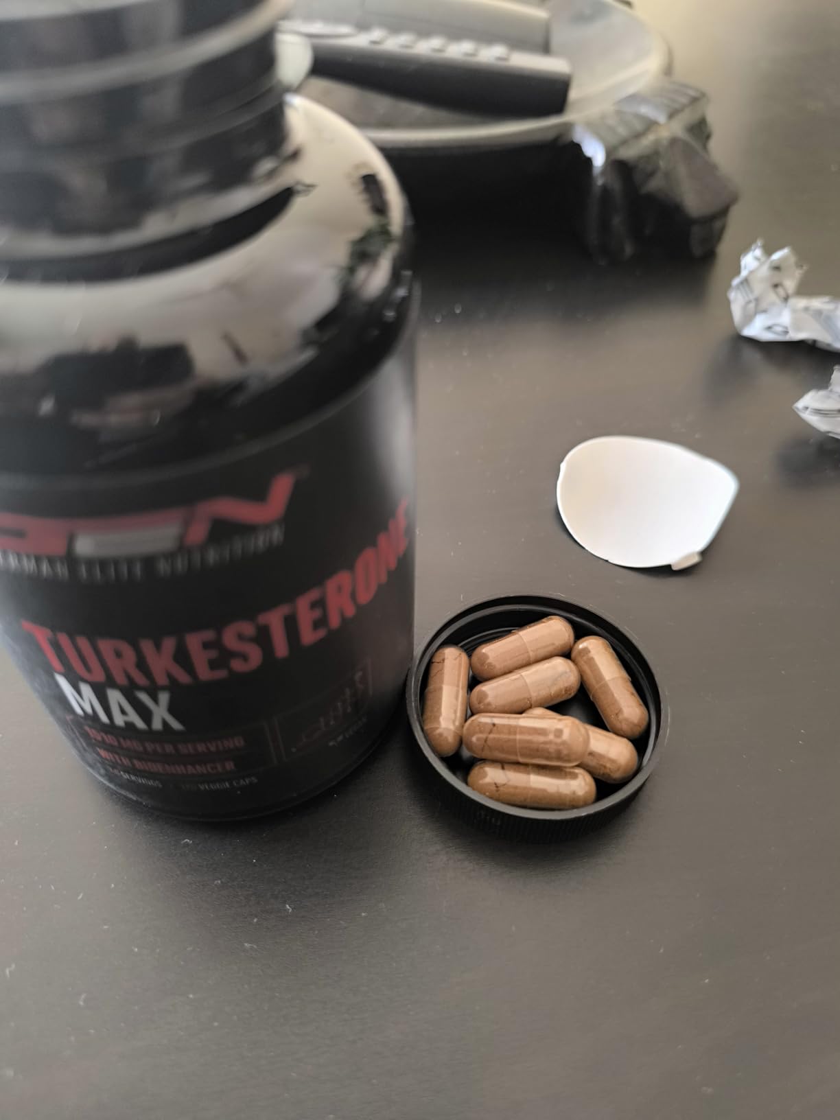 Elite Testo & Vitality Botanicals Turkesterone Max integratore 120 capsule vegane