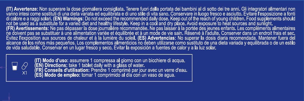 YAMAMOTO Vitamine e Minerali Complesso Vitamina B integratore 60 compresse