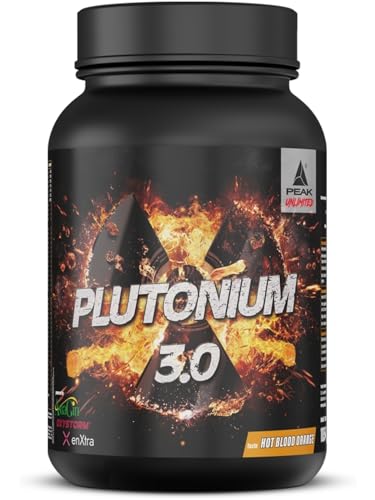 Green Peak Boosters Plutonium 3.0 pre-workout booster 1054 g Arancia Rossa Piccante vegano