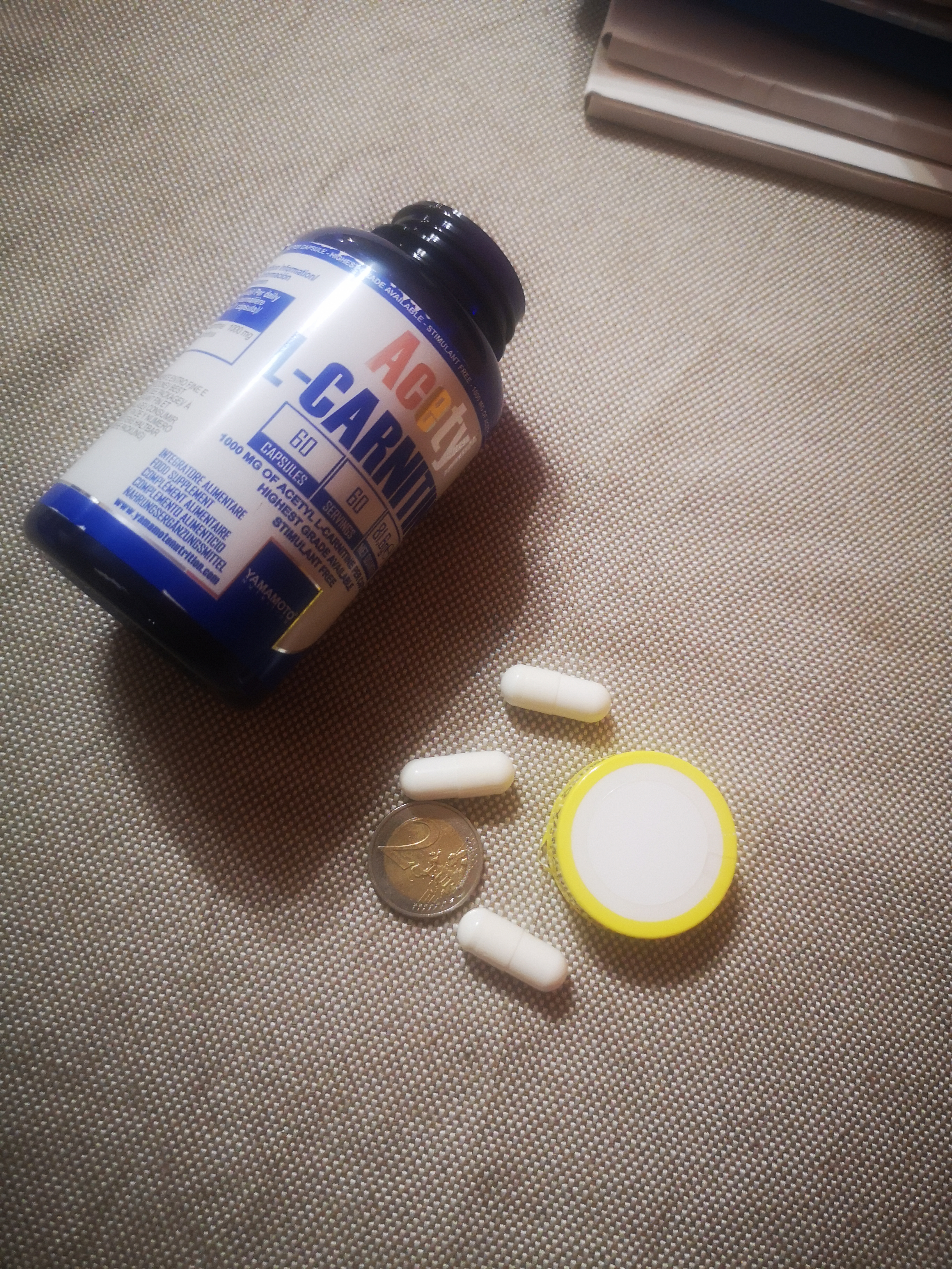 Yamamoto Aminoacidi e BCAAs Acetyl L-CARNITINE capsule 120, 1000 mg