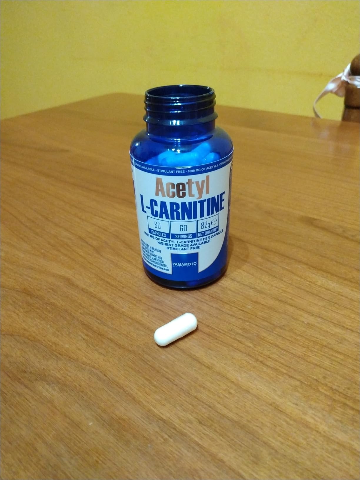 Yamamoto Aminoacidi e BCAAs Acetyl L-CARNITINE capsule 120, 1000 mg