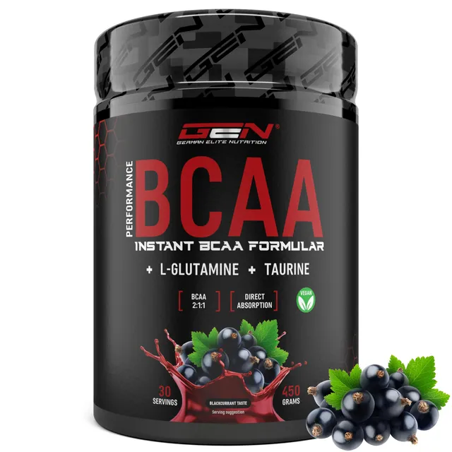 Elite EAA & BCAA BCAA Performance polvere 450 g ribes nero vegana