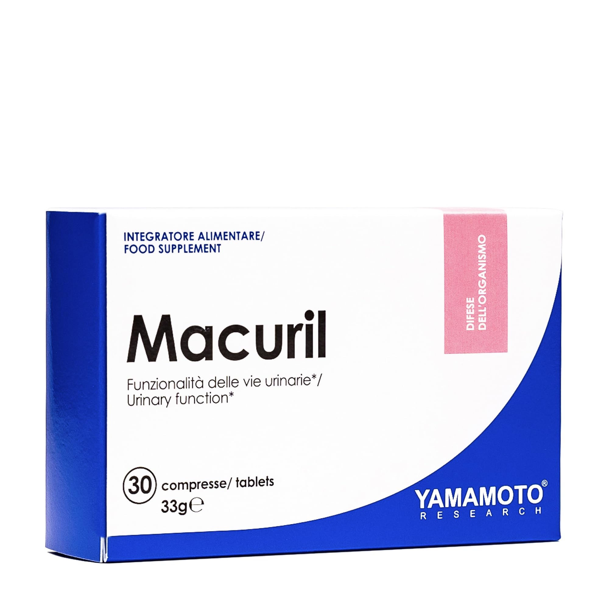 YAMAMOTO Vitamine e Minerali Macuril integratore 30 compresse con cranberry
