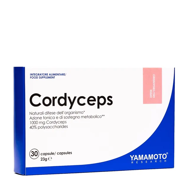 Yamamoto Cordyceps integratore 30 capsule per le difese immunitarie
