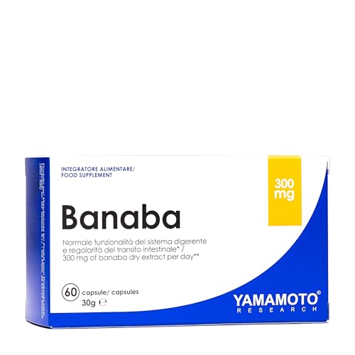 Yamamoto Controllo Peso Banaba integratore 60 capsule con estratto di banaba