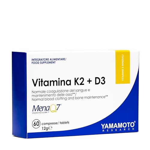 Yamamoto Vitamine e Minerali Vitamina K2 e D3 MenaQ7 compresse 10 g vegane