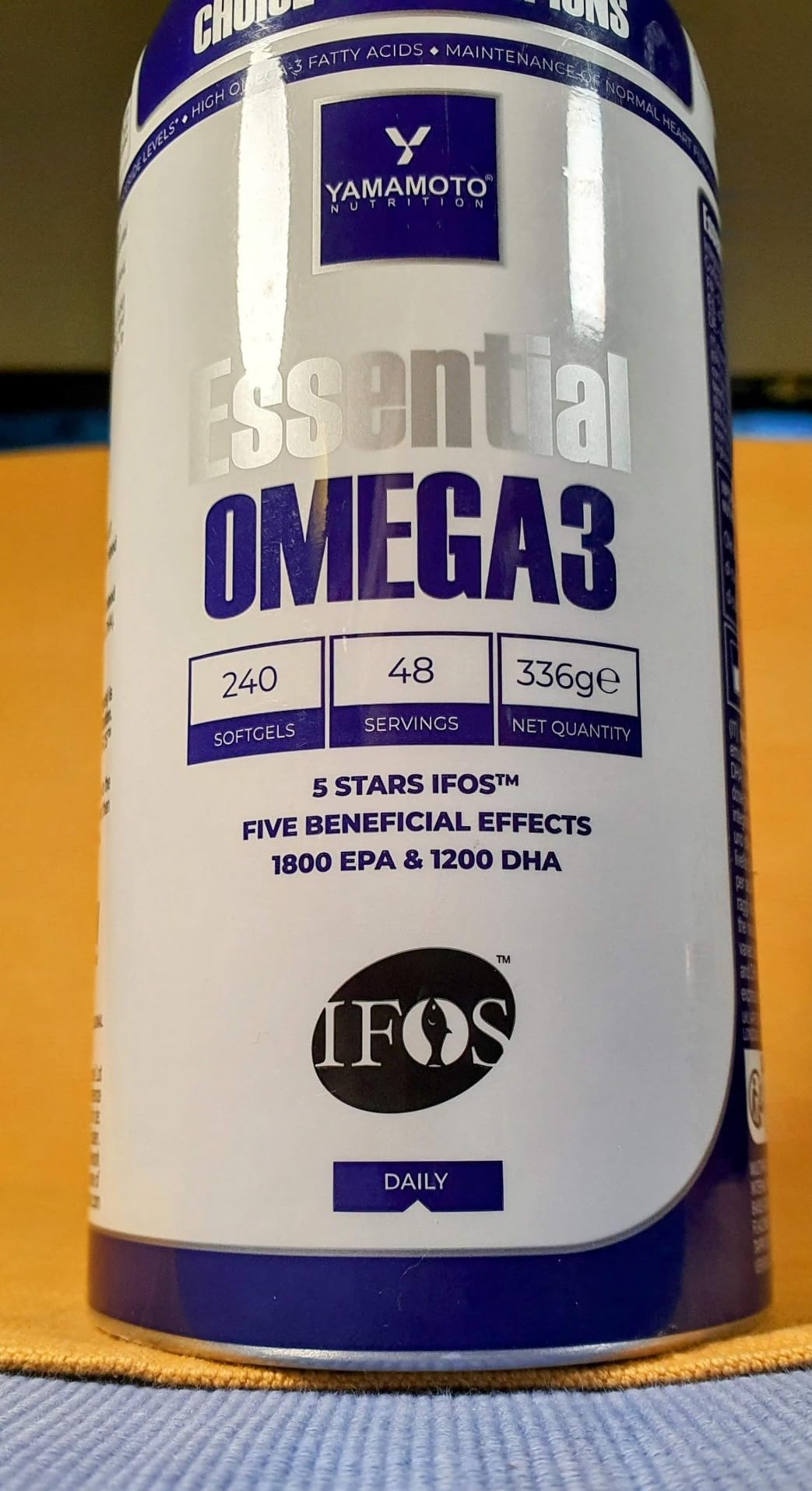 YAMAMOTO Omega-3 e Cuore e Circolazione Essential Omega-3 IFOS 240 softgel EPA DHA