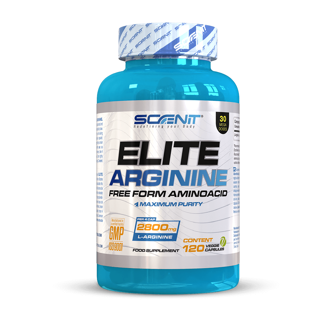 Scenit Nutrition Booster sportivi Elite Arginine integratore arginina 120 capsule senza sapore 2800 mg