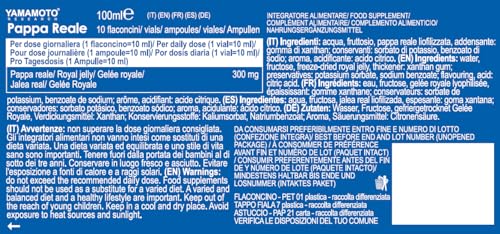Yamamoto Sistema Immunitario Pappa Reale integratore 10 flaconcini da 10 ml