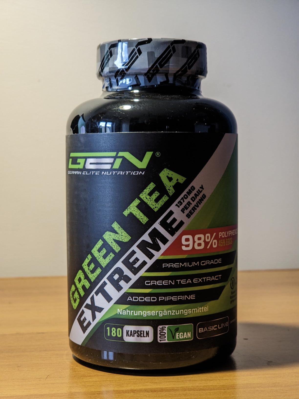 Elite Fat Burners & Cutting Green Tea Extreme integratore 180 capsule vegane