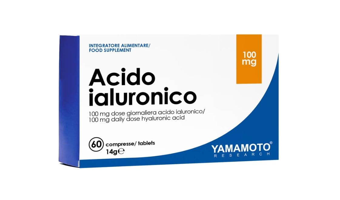 YAMAMOTO Pelle, Capelli e Antiage Acido Ialuronico Pure Skin Beauty integratore 60 compresse Anti-age