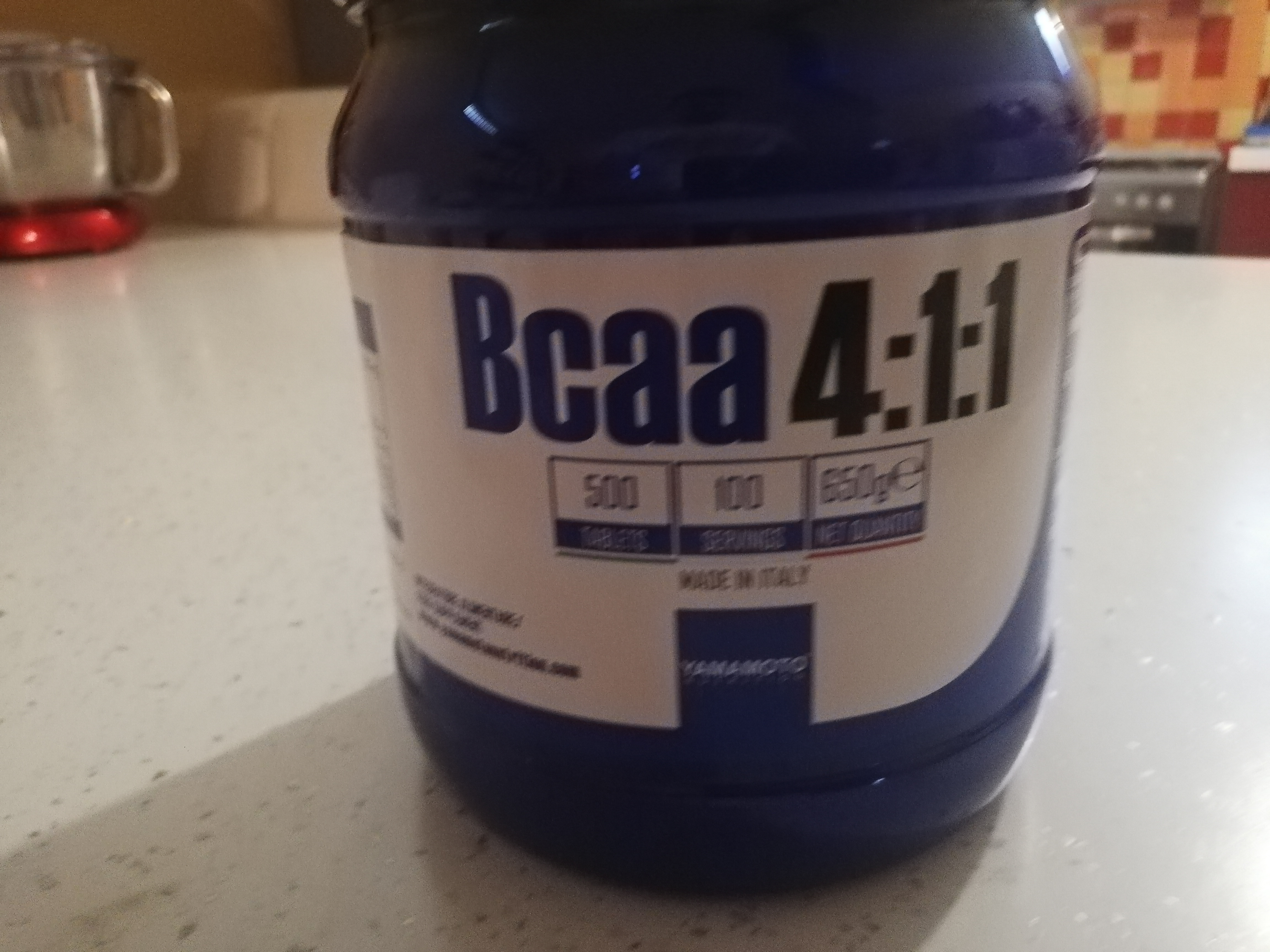 YAMAMOTO Aminoacidi e BCAAs BCAA 4:1:1 compresse 500 compresse con B1 e B6